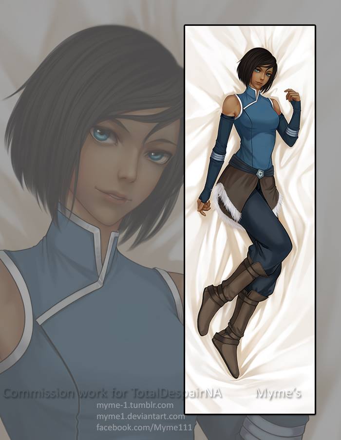 Dakimakura commission - Korra