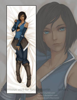 Dakimakura commission - Korra