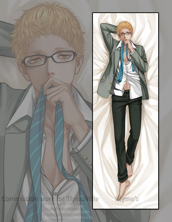 Dakimakura commission: Tsukishima Kei