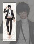 Dakimakura commission: Akira Kurusu by Myme1