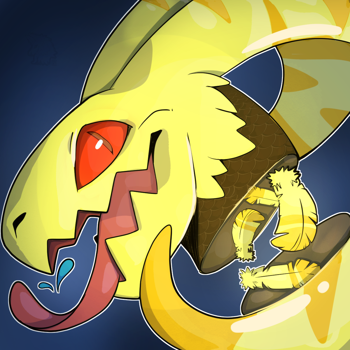 Empoleon x Mega Rayquaza Commision by RubyRome on DeviantArt