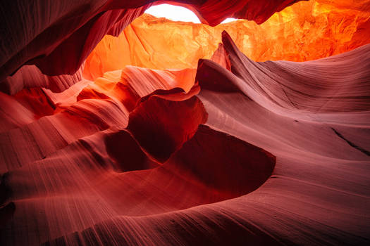 2011, Antelope Canyon - fire