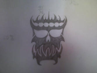 Royal Skull Tribal