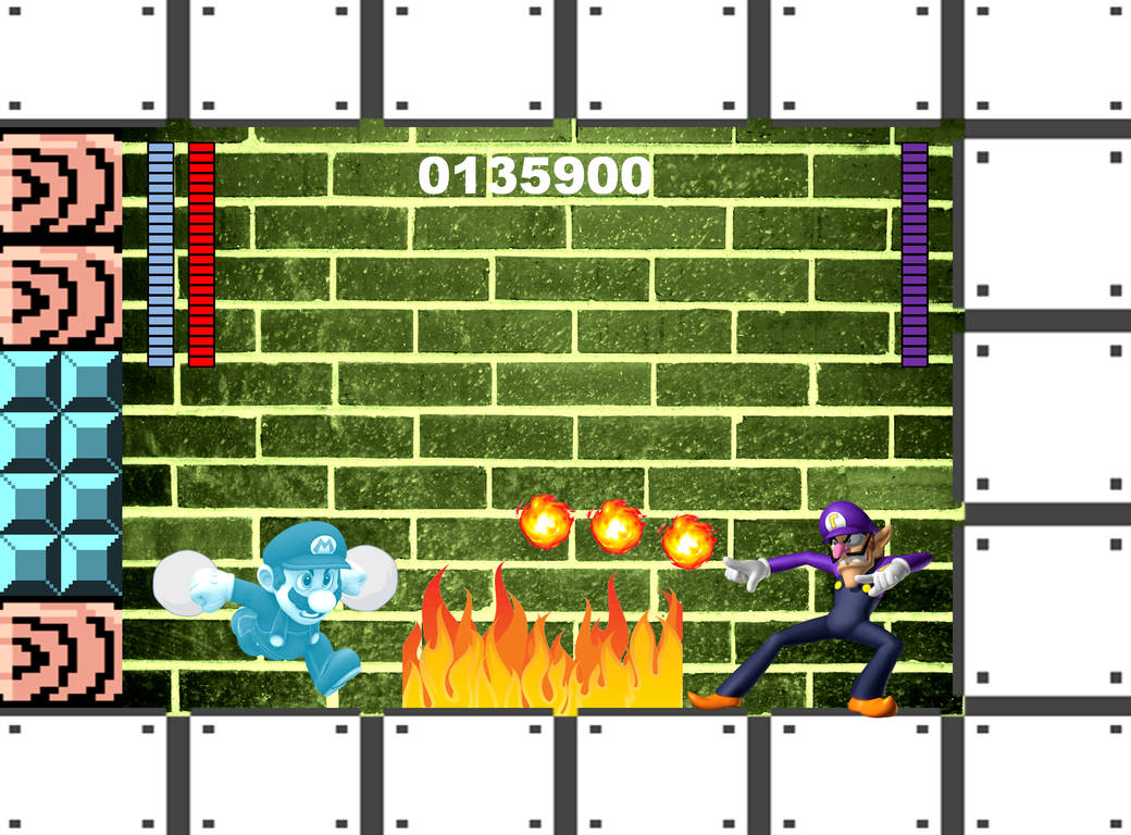 Mega Mario: Pyro Waluigi Stage by VG805SMASHBROS on DeviantArt