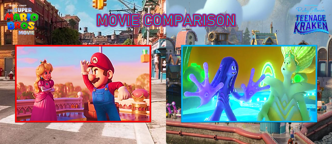 Mario and Ruby Gillman Comparison 5 by VG805SMASHBROS on DeviantArt