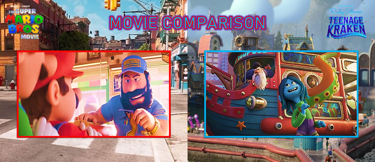 Mario and Ruby Gillman Comparison 10 by VG805SMASHBROS on DeviantArt