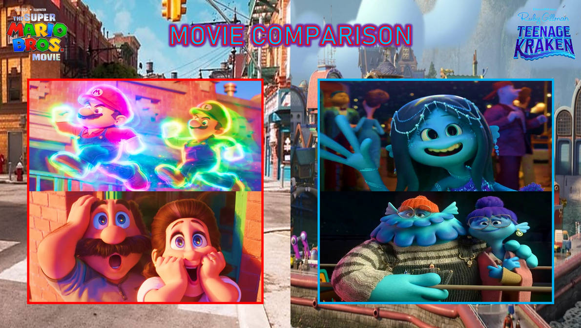 Mario and Ruby Gillman Comparison 13 by VG805SMASHBROS on DeviantArt