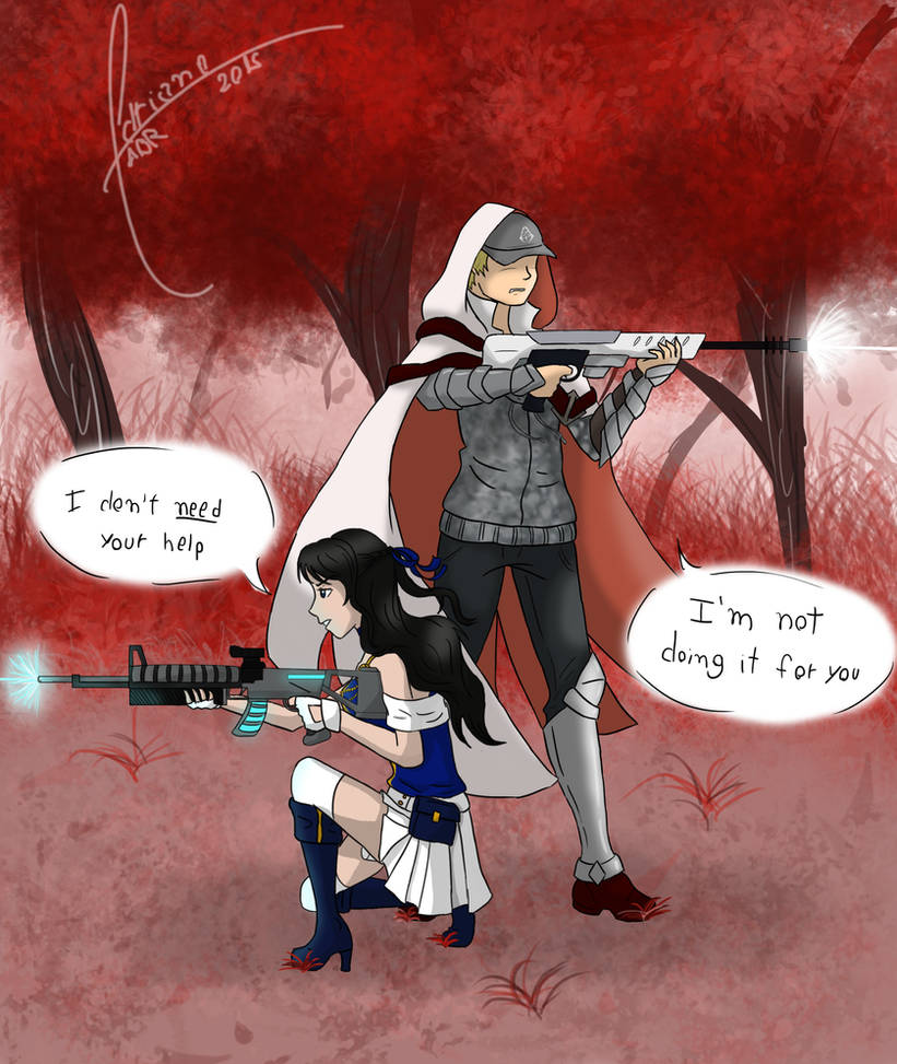 Back up (crossover RWBY oc) by AriaQueiroz on DeviantArt