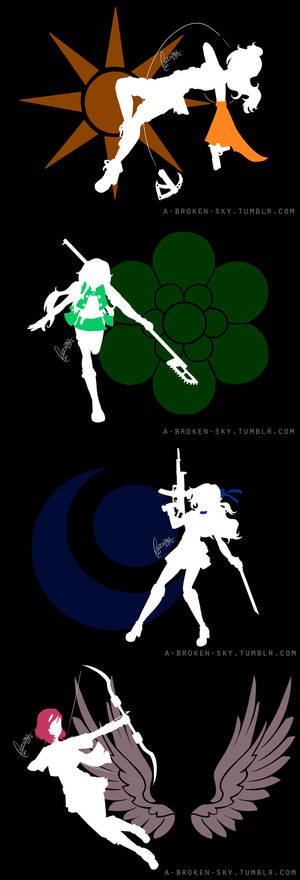 Team BGFI - White Silhouette [RWBY OC]