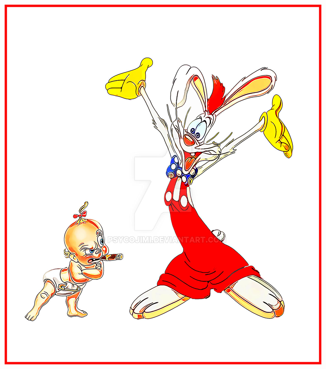 Baby German Roger Rabbit Roger Rabbit and Baby Herman by PsycoJimi on DeviantArt