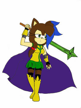 Saphelia, Warrior Princess .:Colored:.