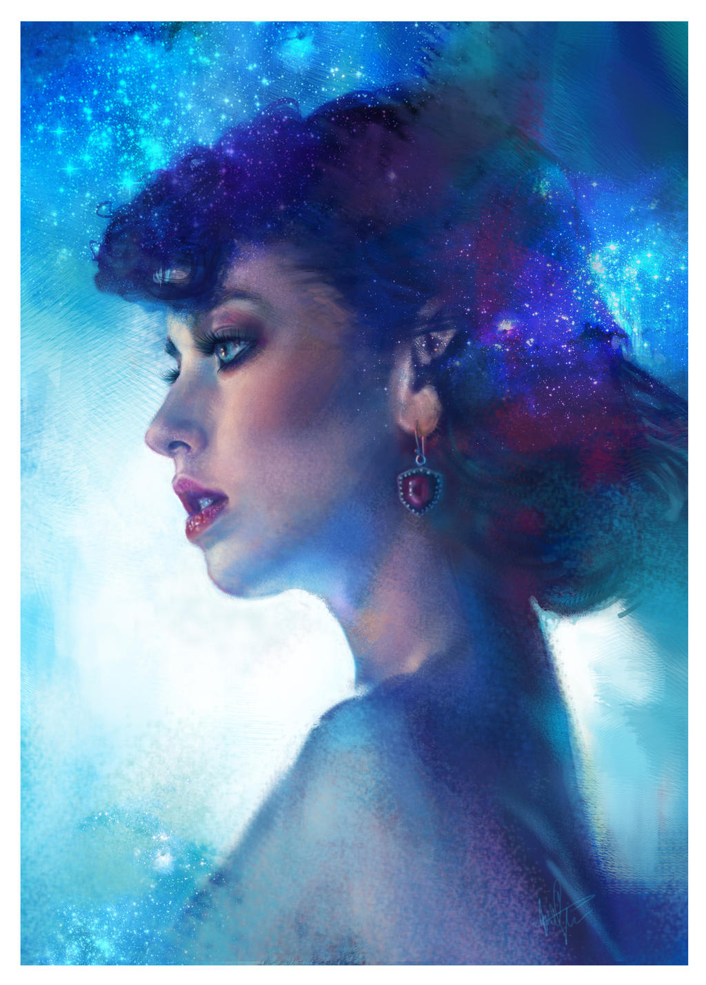 HouEeFan portraitpainting kimbra