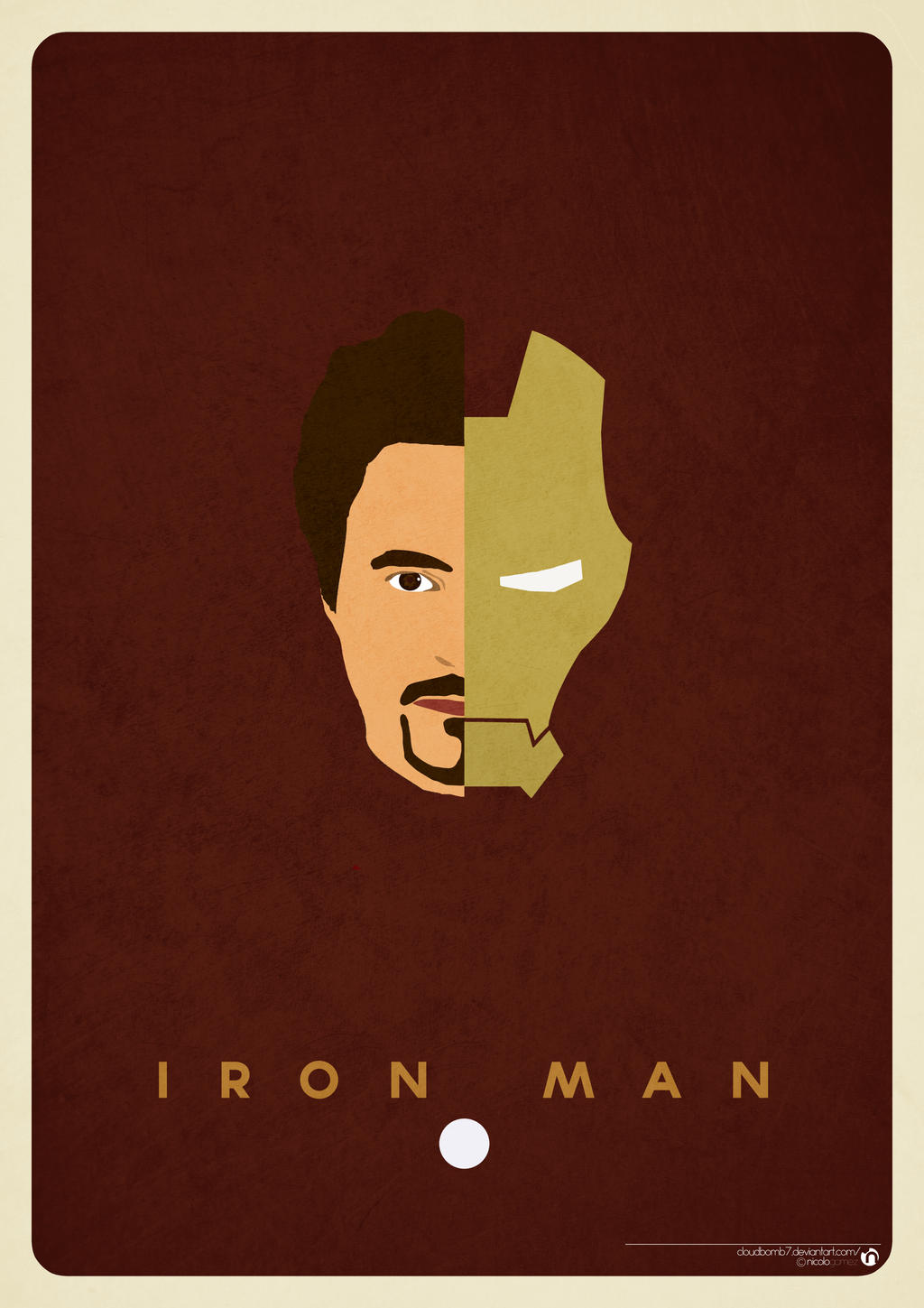 Minimalist Ironman Poster