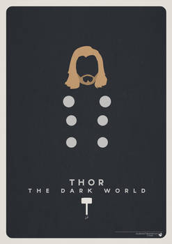 Minimalist Thor Poster