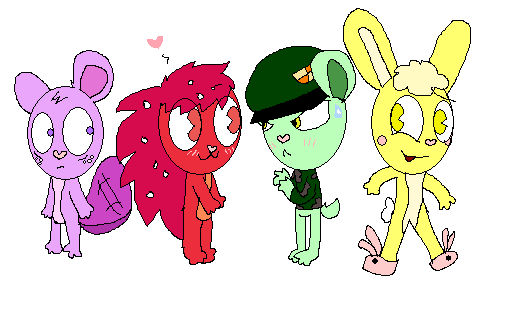 the HTF gang :3 by XD-BlOoDyDeViL-XD on DeviantArt