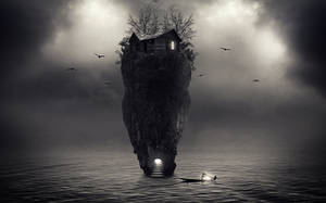dark island by CharllieeArts