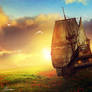 Fantasy ship