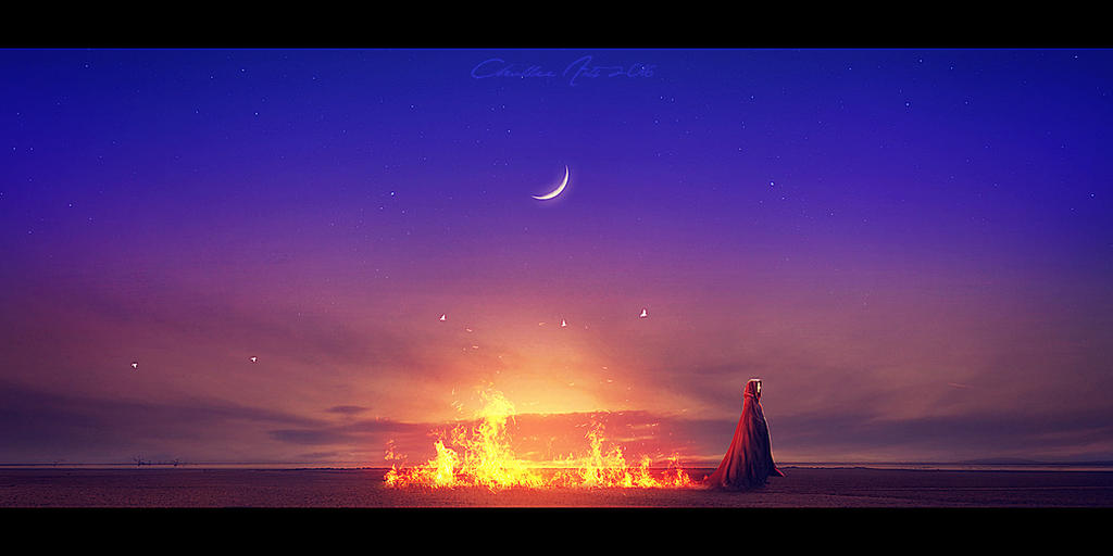 The flame of my soul! by CharllieeArts The flame of my soul! by CharllieeArts