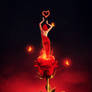 The flame of passion