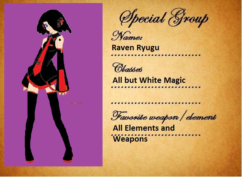 Special School Group: Raven