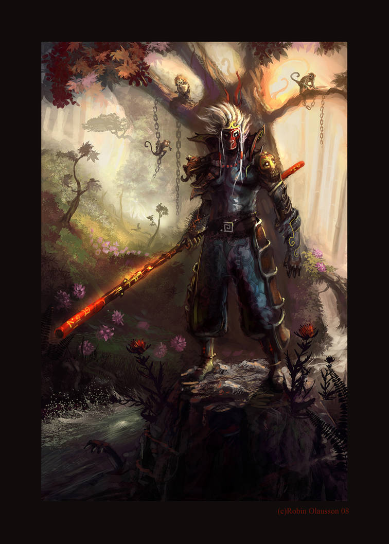 Sun Wukong The Monkey King By Ewkn On Deviantart Sun Wukong The Monkey King By Ewkn On Deviantart