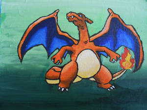 Charizard, fantart (final)