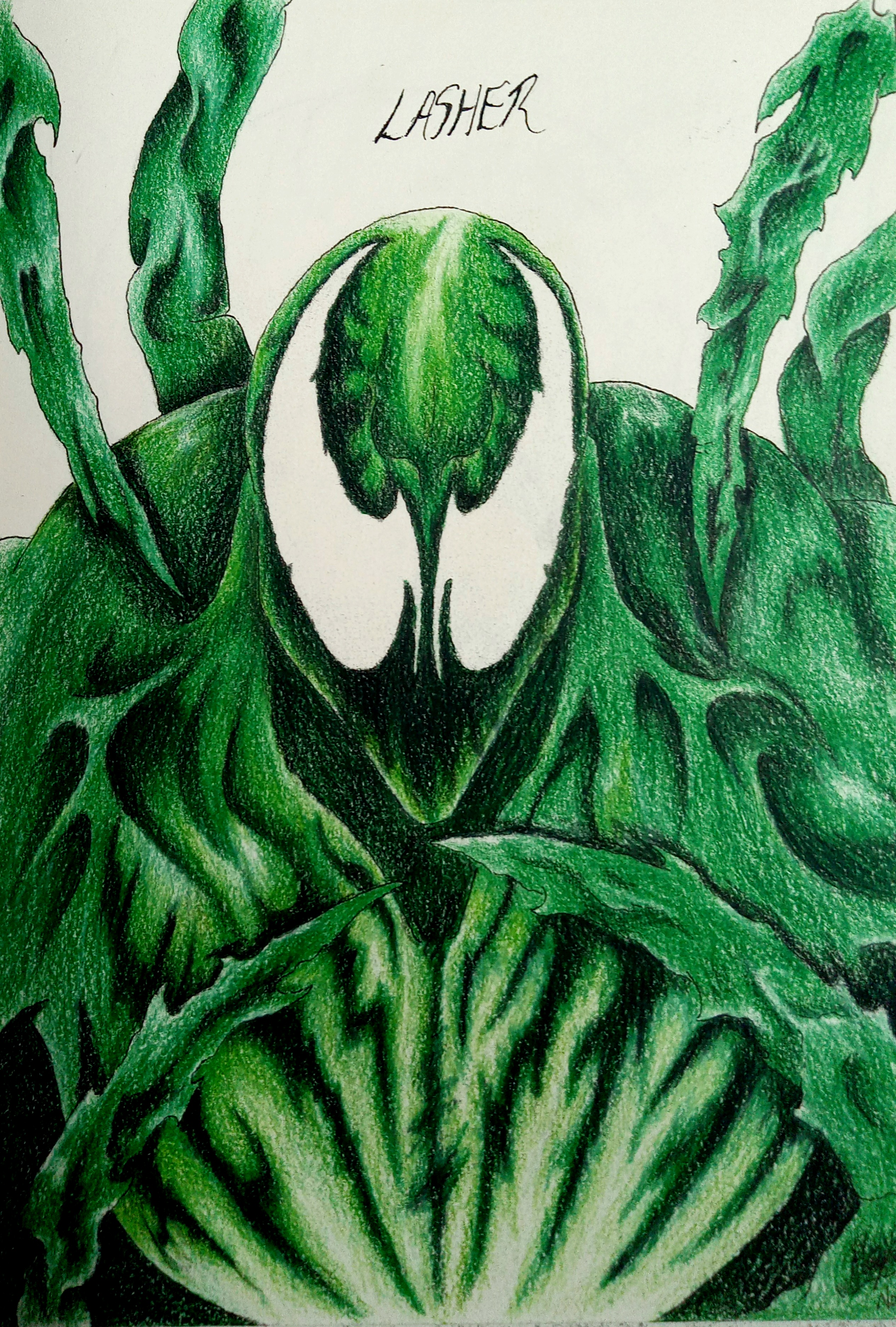Lasher Lasher Symbiote by RaymondTirado on DeviantArt