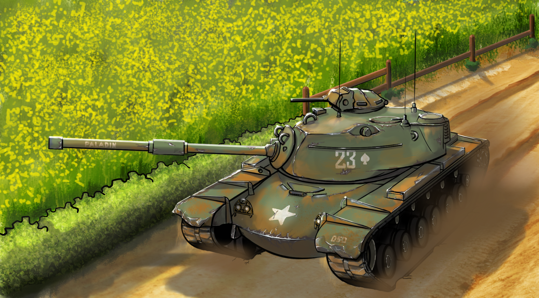 M48A1 Paladin