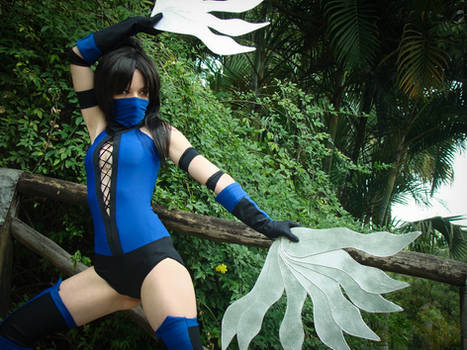 Kitana Cosplay, from Mortal Kombat