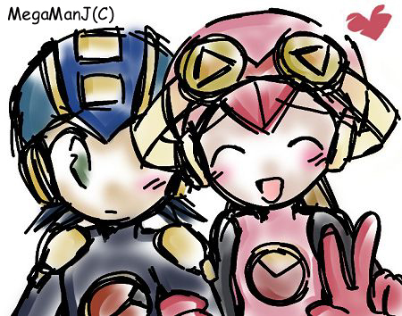 Roll and MegaMan