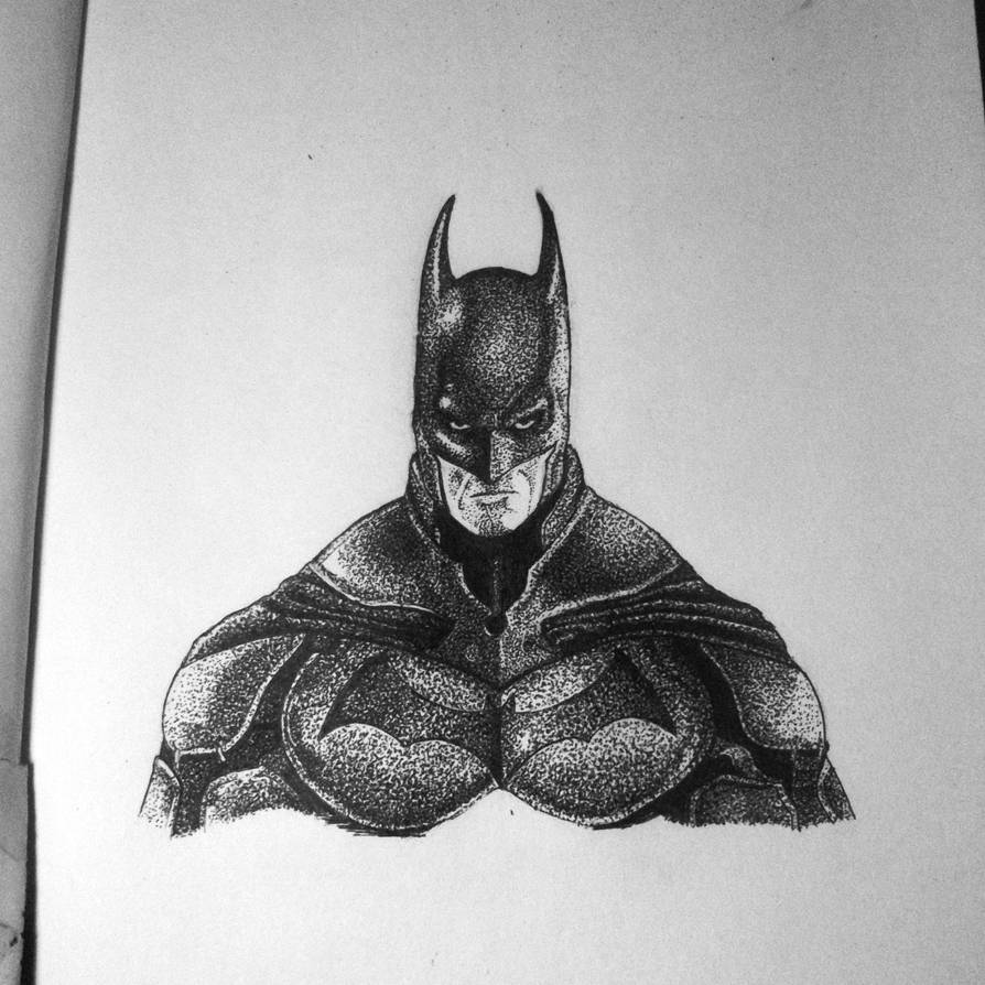 Dot Dot Dot Dot Batman Dotwork By Bogo11 On DeviantArt