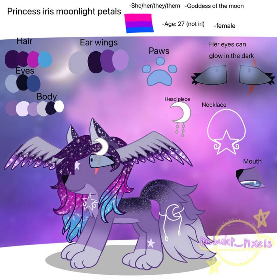 Iris by galaxywolfartz13 on DeviantArt