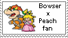 BowserxPeach Stamp by SuperMarioFan