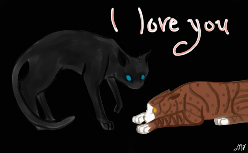 I Love You ::CrowfeatherxLeafpool::