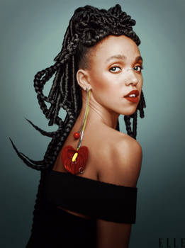 497 - fka twigs colourization