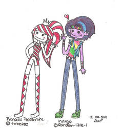 Princess Peppermint and Indigo