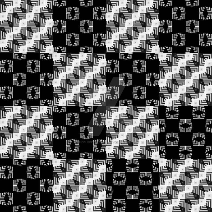 BW Pattern Tile C by TheGhostVaquero on DeviantArt