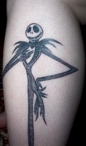 Jack Skellington Tat by the-bl