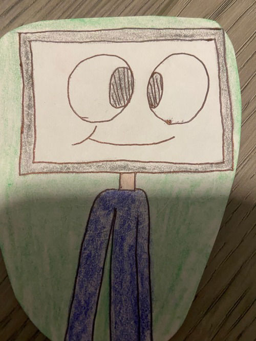 Mr monitor goofy face by Haros98 on DeviantArt