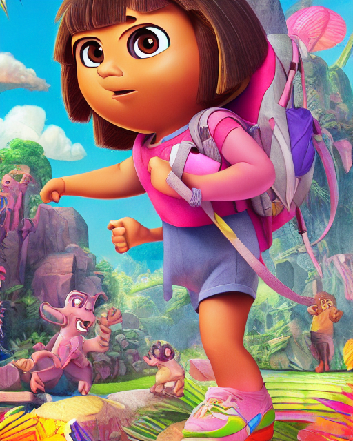 Dora the explorer 2 by Haros98 on DeviantArt