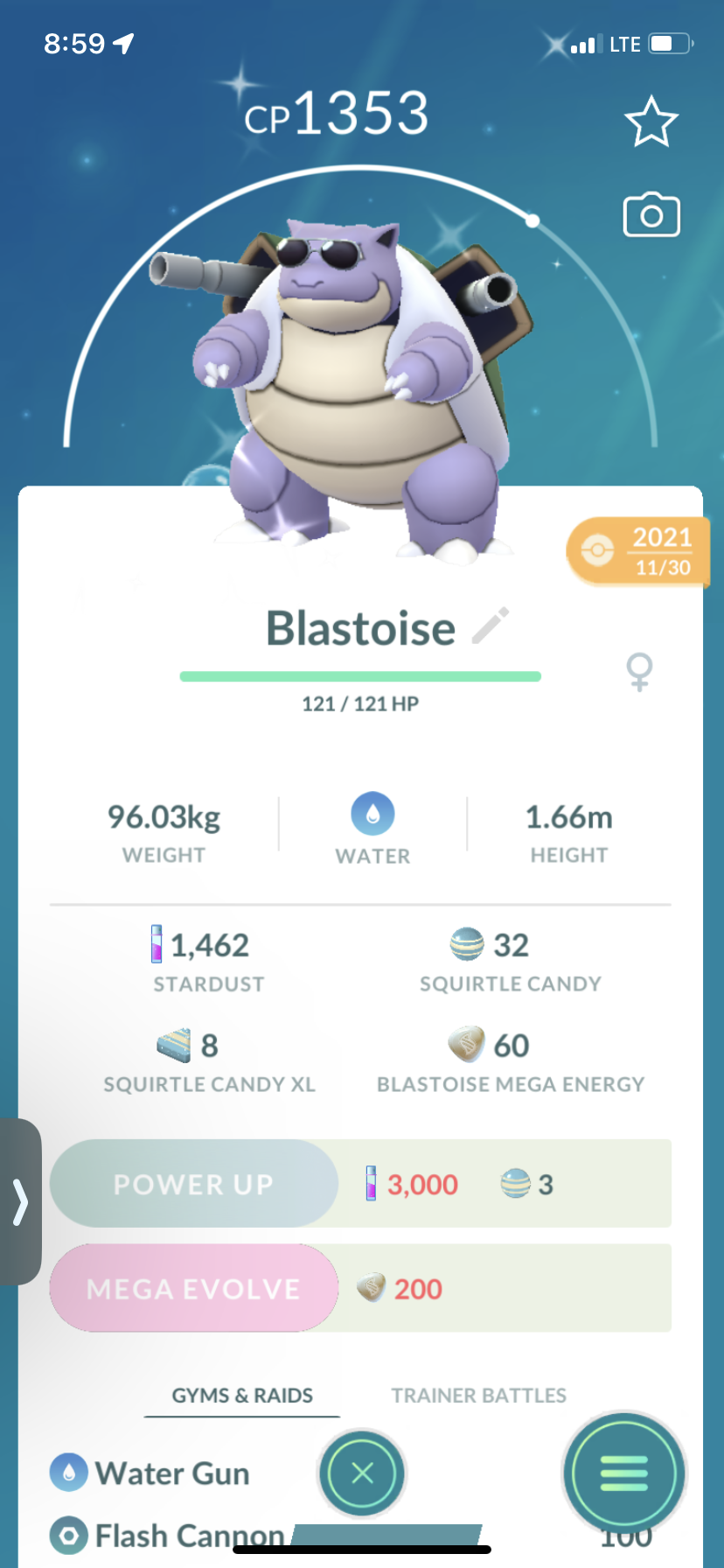 Shiny Blastoise wearing sunglasses by Haros98 on DeviantArt