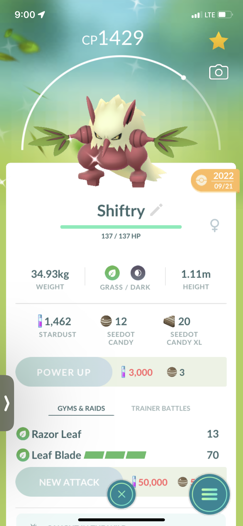 Shiftry Shiny Shiftry by Haros98 on DeviantArt
