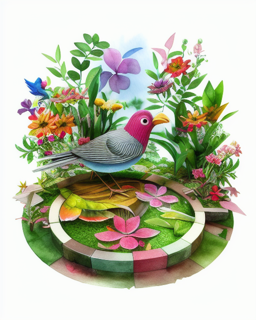 Opila bird in garden by Haros98 on DeviantArt