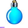 Blue lightbulb 4