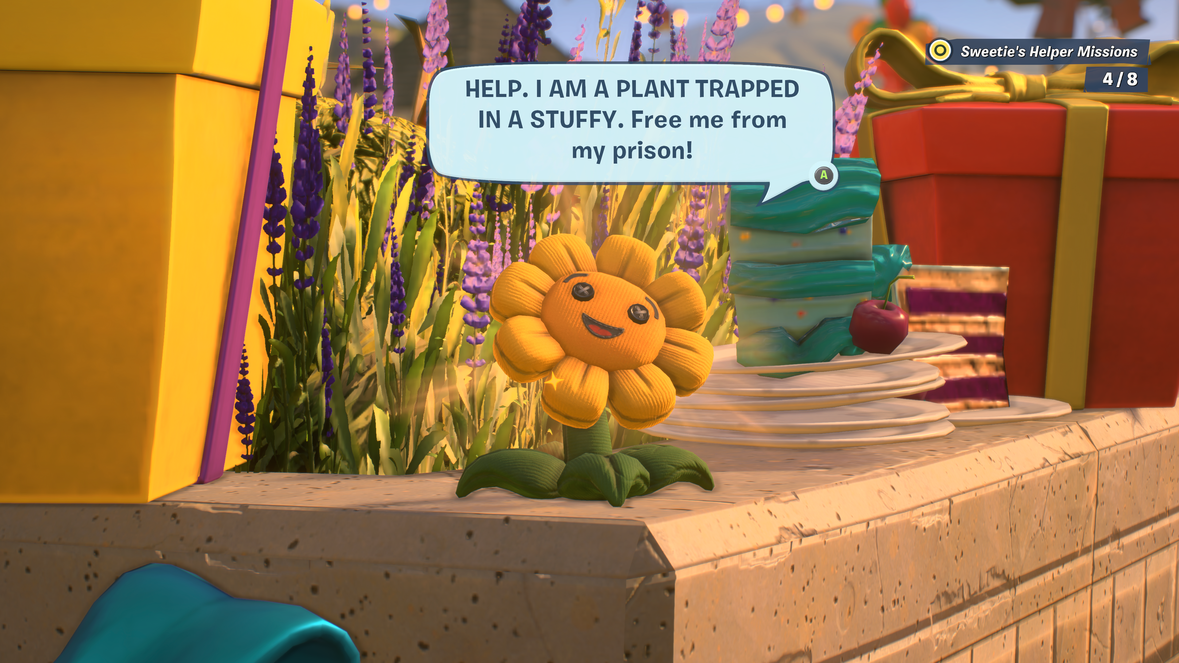 Stuffy shop flower plush