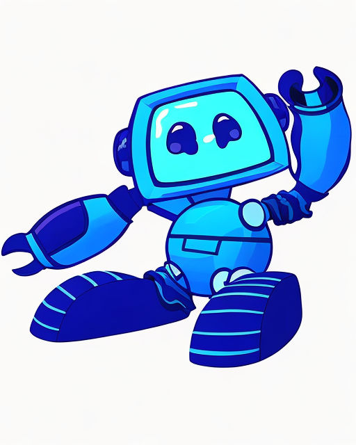 Blue Robotto Blue robot friend 2 by Haros98 on DeviantArt