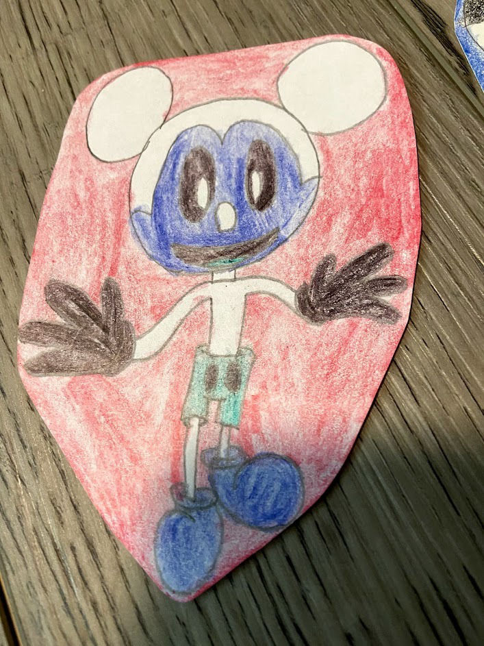 Photo negative Mickey by Haros98 on DeviantArt