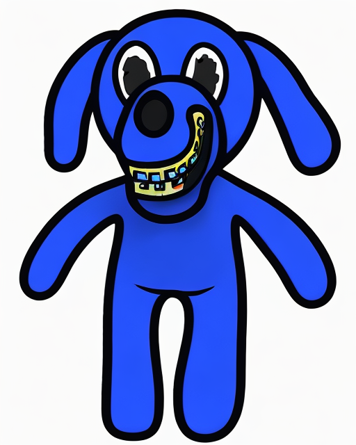 Blue Cartoon Dog 3 by Haros98 on DeviantArt