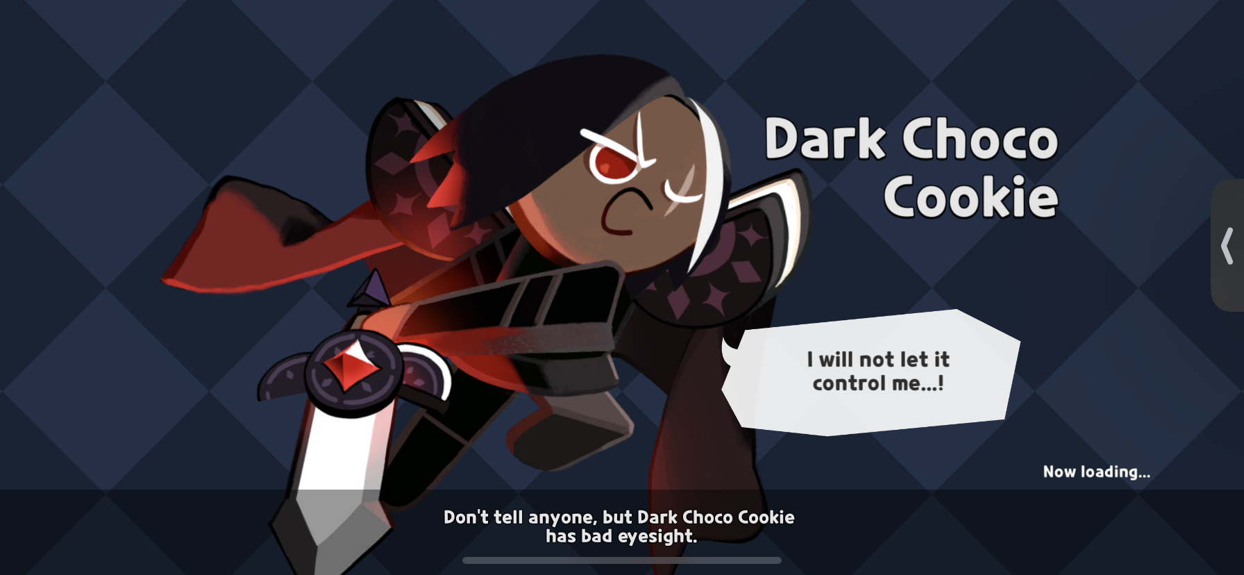Loading Choco Dark Choco cookie loading screen by Haros98 on DeviantArt