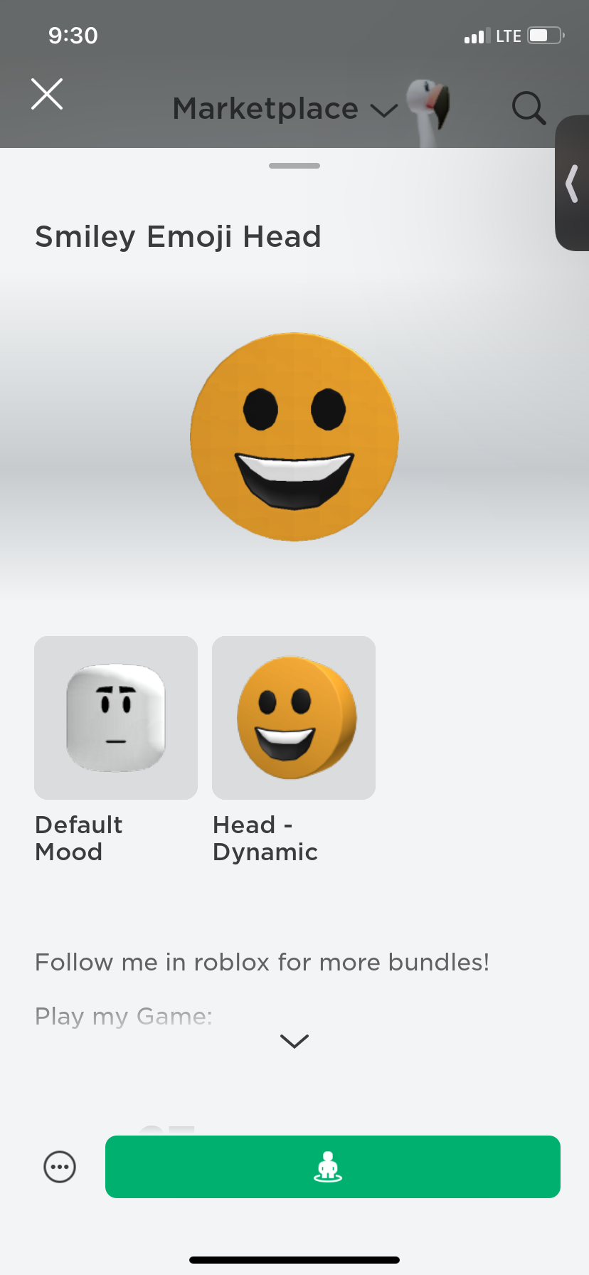 Emoji is happy - Roblox